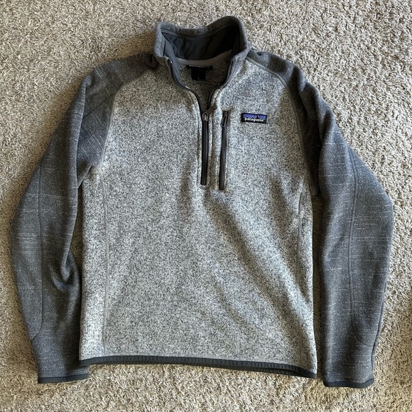 Patagonia Better Sweater 1/4 Zip grey - Picture 1 of 7